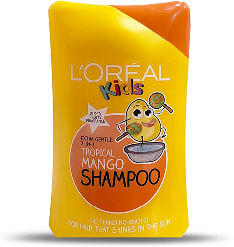 LOREAL Kids Tropical Mango Shampoo 250ml LOREAL Kids Tropical Mango Shampoo 250ml